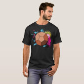 Math Geometry Geometric Dodecahedron Isometric und T-Shirt (Vorne ganz)