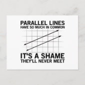 Math Geometry | Geschenke für Mathematiklehrer Postkarte (Vorderseite)