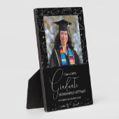 Math Geometry Graduate Geek Plaque Fotoplatte (Seite)