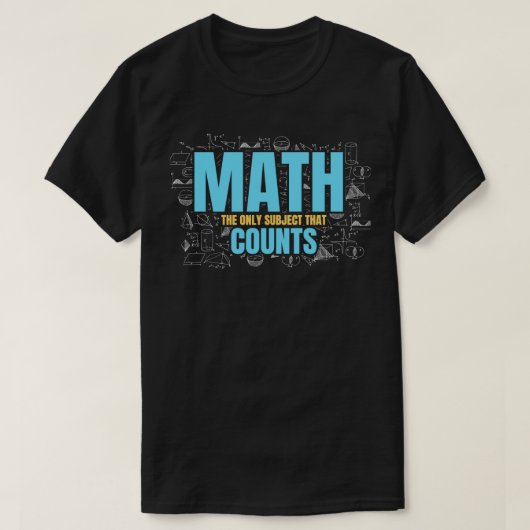 Math Gift High School College Math Day T-Shirt (Design vorne)