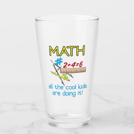 Math Glas (Vorderseite)