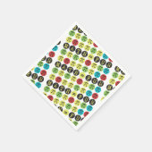 Math gleicht Spaß - Funny Pi Colorful Paper Napkin Serviette (Ecke)