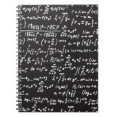 Math-Gleichungen für Blackboard Notizblock (Vorderseite)