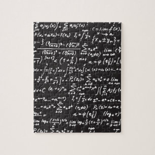 Math-Gleichungen für Blackboard Puzzle