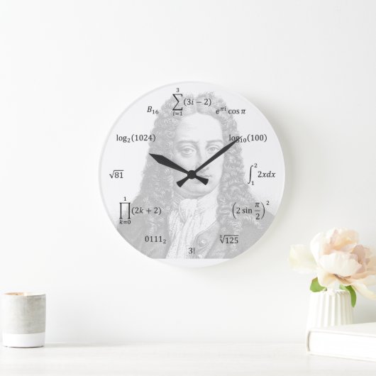 Math-Gleichungen und Notationen Große Wanduhr (Zuhause)