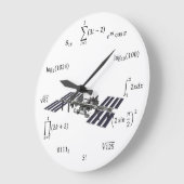 Math-Gleichungen und Notationen Große Wanduhr (Winkel)