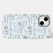 Math-Gleichungsmuster Case-Mate iPhone Hülle (Rückseite (Horizontal))