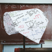 Math-Gleichungsmuster Krawatte