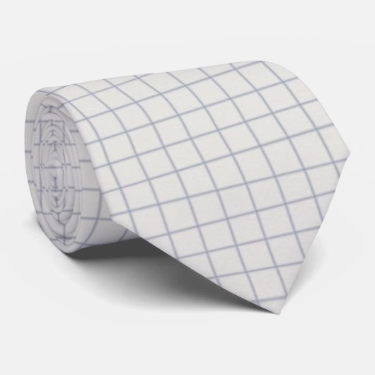 Math Graph Paper Krawatte (Gerollt)
