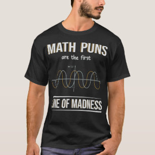 Math Graph Sine Algebra Koordinate Systempferd sa T-Shirt