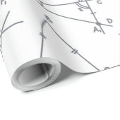 Math Graphs Musterlehrer Geschenkpapier (Rolleneckpunkt)