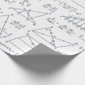 Math Graphs Musterlehrer Geschenkpapier (Ecke)