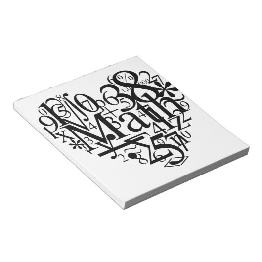 Math Heart Notizblock (angewinkelt)