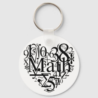 Math Heart Schlüsselanhänger