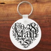 Math Heart Schlüsselanhänger (Vorderseite)