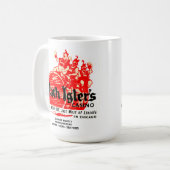 Math Igler's Casino Restaurant, Chicago Kaffeetasse (Vorderseite Links)