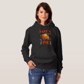 Math Is A Piece Of Pie Funny Pi Day Maths Lover Ge Hoodie (Vorne ganz)