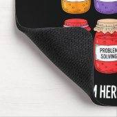 Math Is My Jam And Im Here To Spread It Funny Math Mousepad (Ecke)