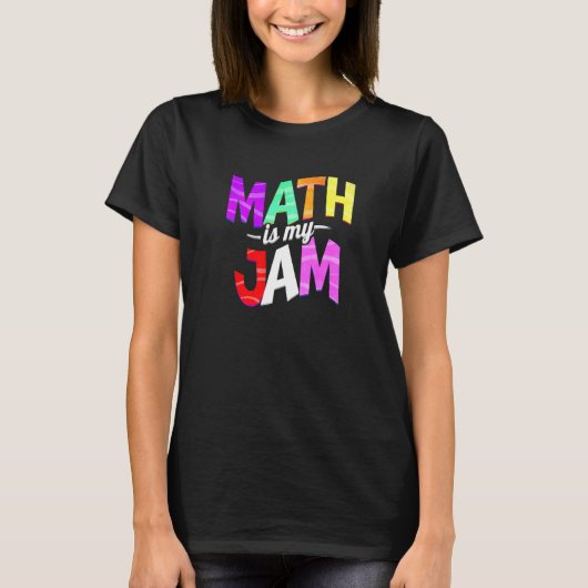 Math is my Jam - Math Teacher Premium T-Shirt (Vorderseite)