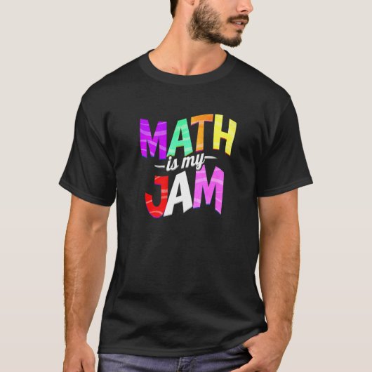 Math is my Jam - Math Teacher Premium T-Shirt (Vorderseite)