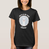 Math Is No Prob lama Math Teacher 1 T-Shirt (Vorderseite)