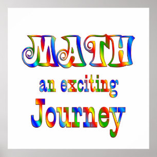 MATH ist aufregend Poster