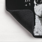 Math ist kein Prob-Llama Lustiger Llama Mann Fraue Mousepad (Ecke)