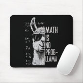 Math ist kein Prob-Llama Lustiger Llama Mann Fraue Mousepad (Mit Mouse)