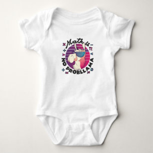 Math Ist Kein ProbLlama Baby Strampler