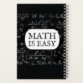 MATH IST LEICHT NOTIZBLOCK (Rückseite)