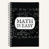 MATH IST LEICHT NOTIZBLOCK (Vorderseite)