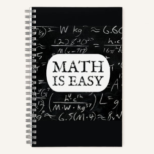 MATH IST LEICHT NOTIZBLOCK