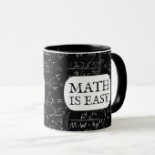 MATH IST LEICHT TASSE (VorderseiteRechts)
