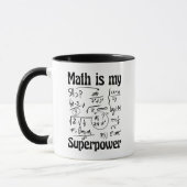 MATH IST MEINE SUPERPOWER TASSE (Links)