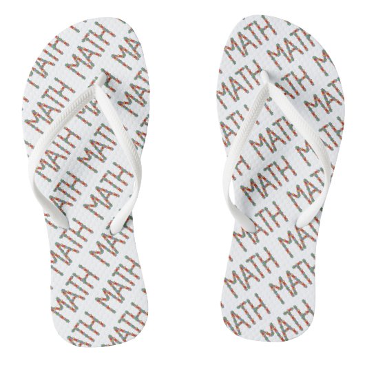 Math Jigsaw Badesandalen (Fußbett)