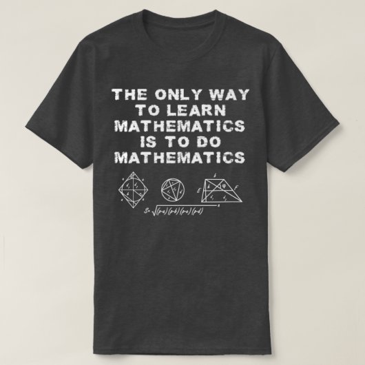 Math Jokes Mathematics Math Math Math Equation T-Shirt (Design vorne)