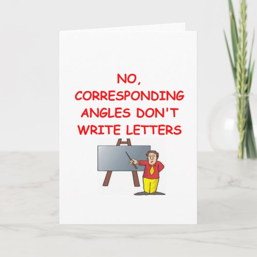 MATH KARTE (Vorderseite)