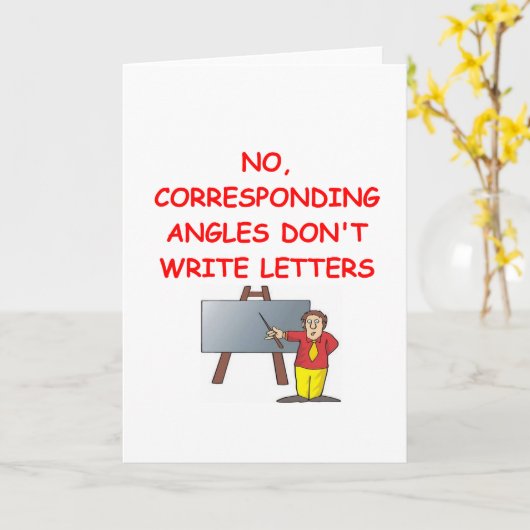 MATH KARTE (Gelbe Blume)