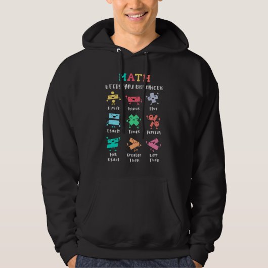 Math keeps you balanced hoodie (Vorderseite)