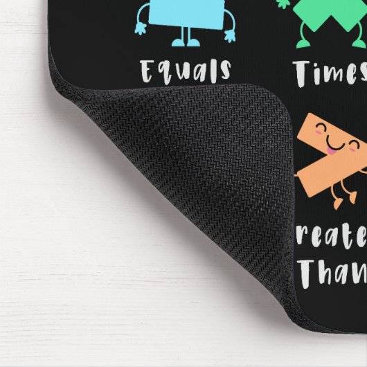 Math keeps you balanced mousepad (Ecke)