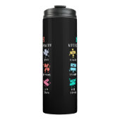 Math keeps you balanced thermosbecher (Vorderseite)