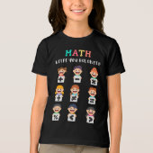Math keeps you balanced Tri-Blend shirt (Vorderseite)