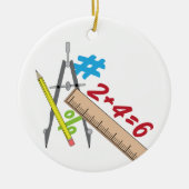 Math Keramik Ornament (Vorne)