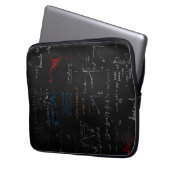 Math Laptop Sleeve (Vorderseite Links)