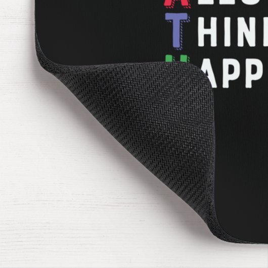 Math Lehrer Math Zulassen Happen Mousepad (Ecke)