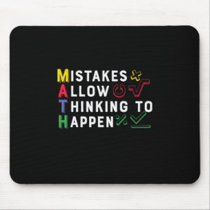 Math Lehrer Math Zulassen Happen Mousepad