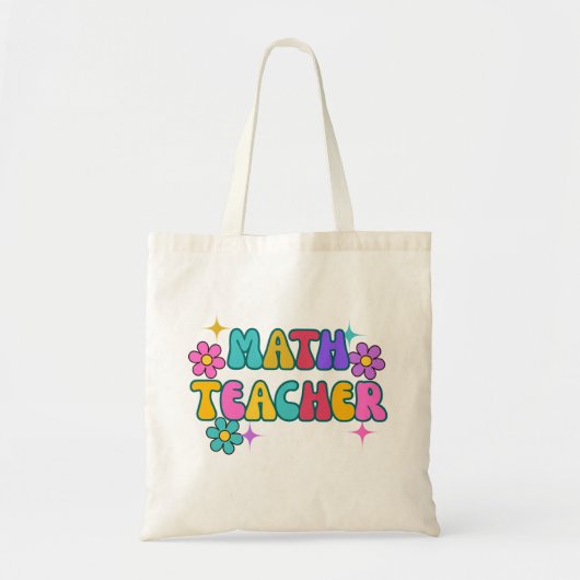 Math-Lehrer-Tasche – Intelligent, Stylisch und Wes Tragetasche (Vorne)