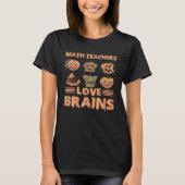 Math Loves Brain T-Shirt (Vorderseite)