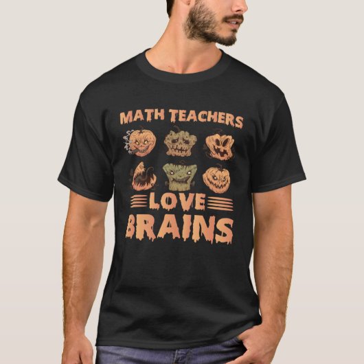 Math Loves Brain T-Shirt (Vorderseite)