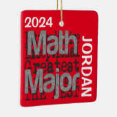 Math Major Extraordinaire CUSTOM Keramikornament (Rechts)